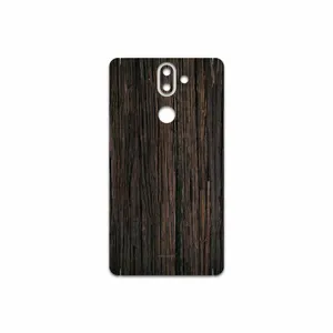 MAHOOT Burned Wood Cover Sticker for Nokia 8 Sirocco