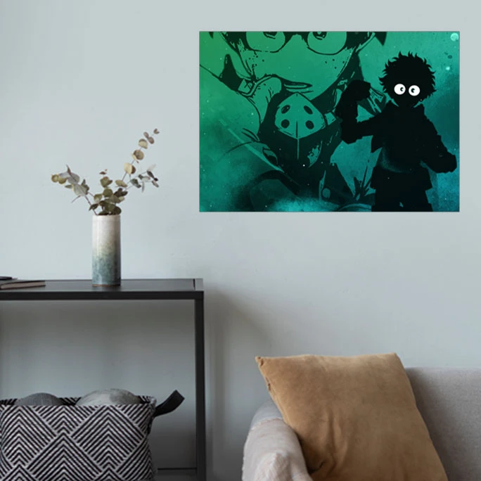 پوستر گوفی مدل دکو ایزوکو میدوریا انیمه مای هیرو آکادمی طرح Deku Izuku Midoria My hero Academia کد BLK36