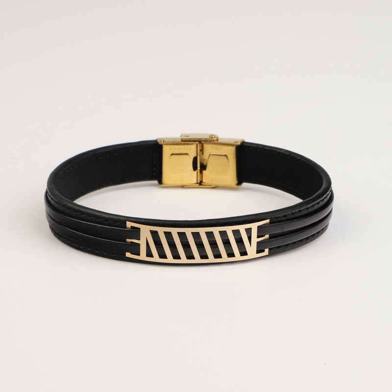 دستبند طلا 18 عیار مردانه مایا ماهک مدل MB1471