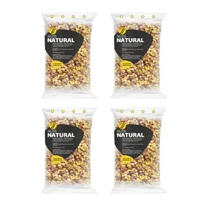 آجیل چهار مغز شور نچرال - 250 گرم بسته 4 عددی 