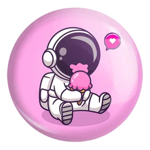 پیکسل خندالو طرح فضانورد کد 25123 مدل بزرگ