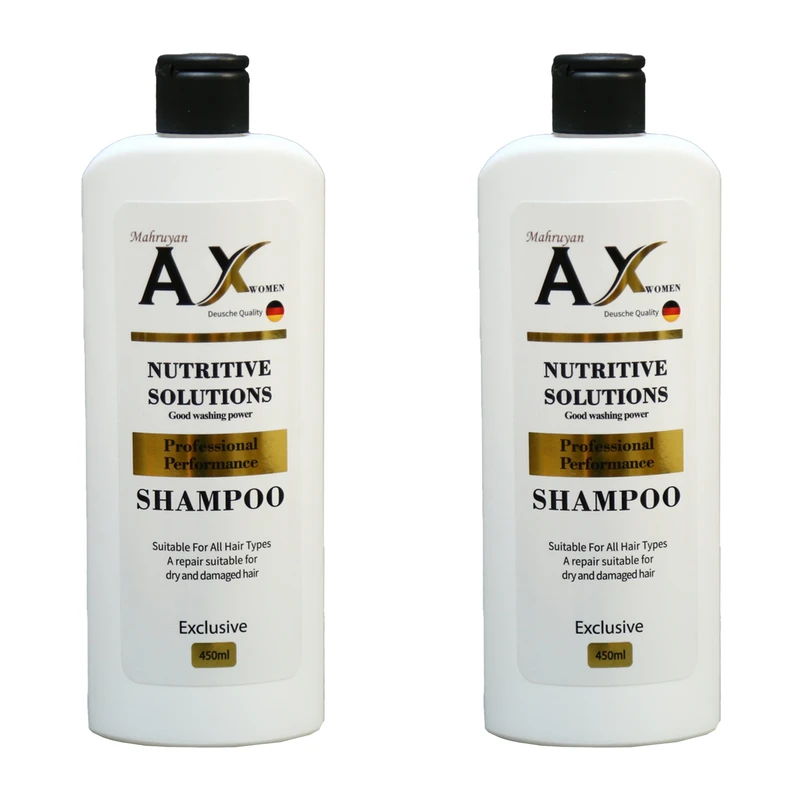 شامپو مو مه رویان عکس مدل 2024 حجم 450 میلی لیتر مجموعه دو عددی
