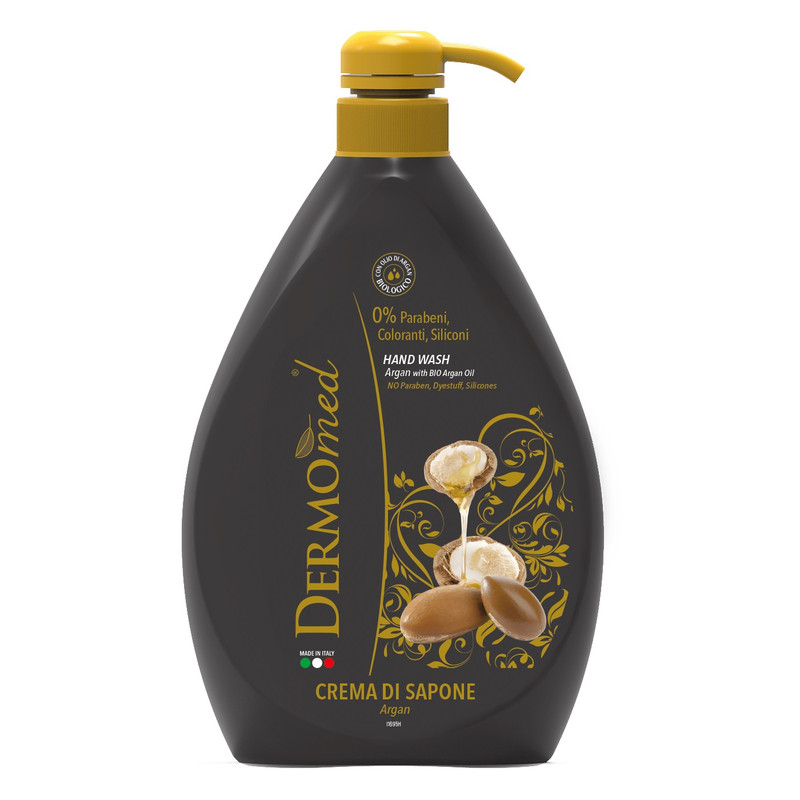 مایع دستشویی درمومد مدل Bio Argan حجم 1000 میلی لیتر