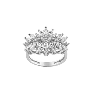 انگشتر نقره زنانه مدل RI F26