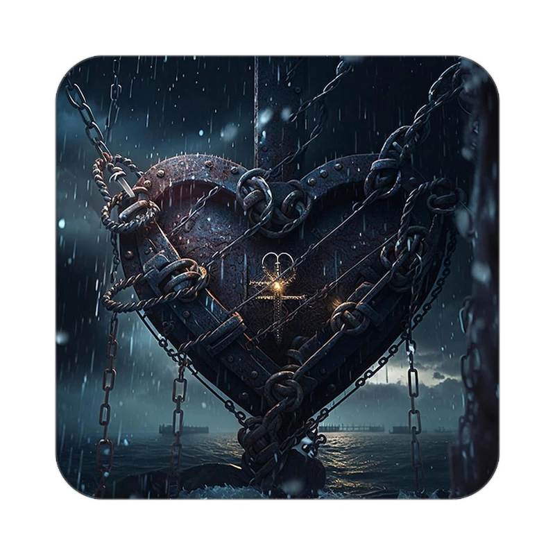 زیر لیوانی کاکتی مدل عاشقانه کد mp13601