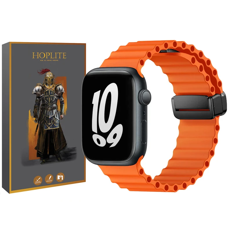 بند هاپلایت مدل Magnetic Ocean HL مناسب برای اپل واچ سری 4/5/6/Se سایز 44 میلیمتری