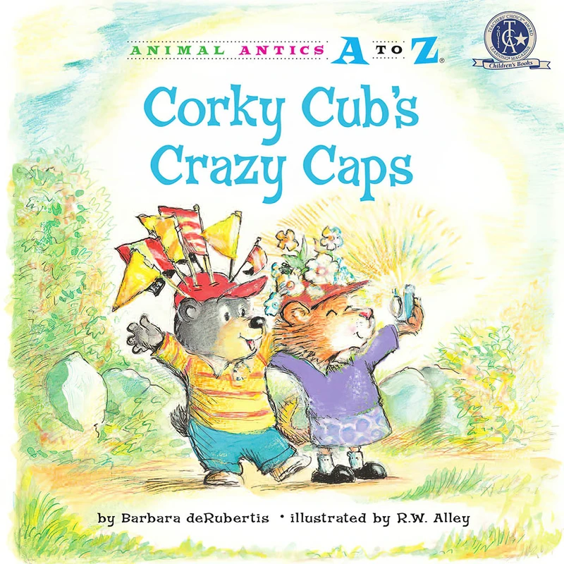 کتاب Corky Cubs Crazy Caps اثر Barbara deRubertis انتشارات Astra Publishing House