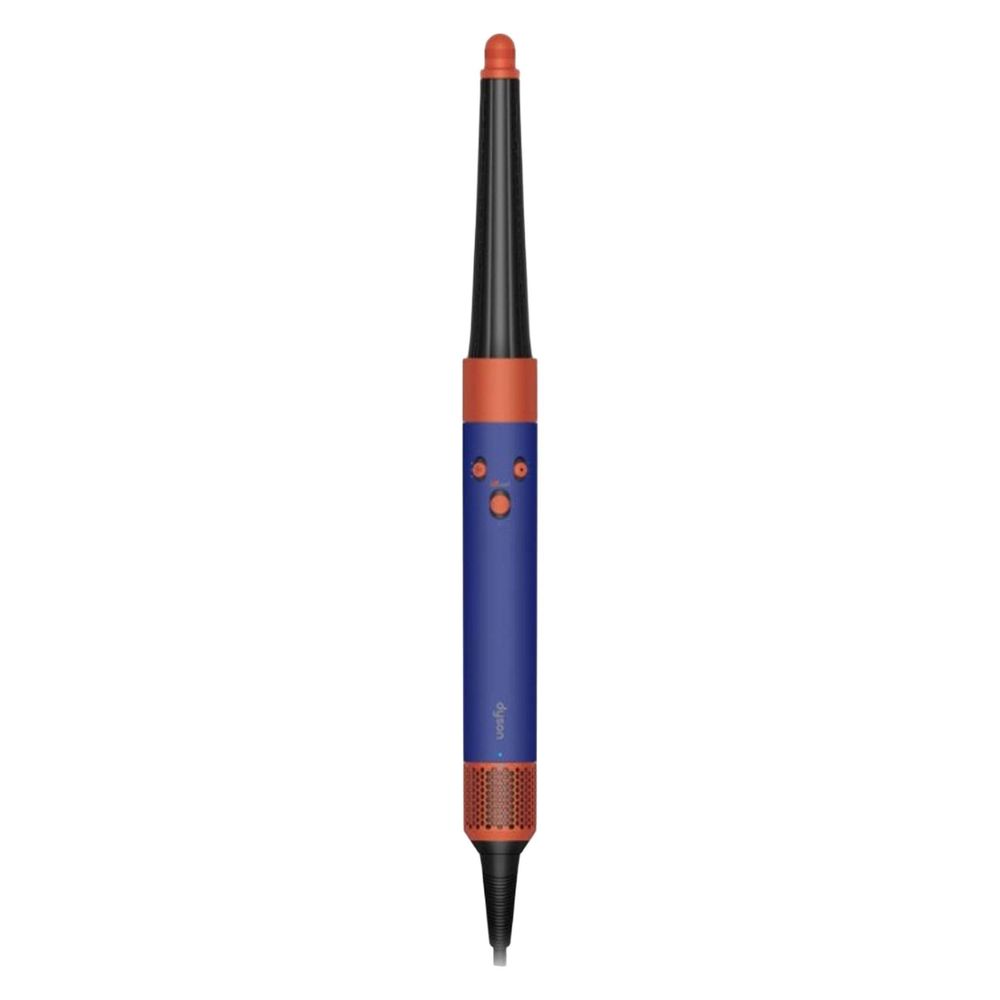 سشوار برس‌دار حالت‌دهنده 1300 وات دایسون مدل Airwrap id HS08، موتور AC، وزن 120 گرم، دارای سری دیسپانسر، متمرکز‌کننده باریک، متمرکز‌کننده پهن، سری شانه‌دار، سری برس‌دار گرد پهن با ویژگی صاف‌کنندگی، فرکنندگی، حجم‌دهندگی، با قابلیت فناوری تولید یون