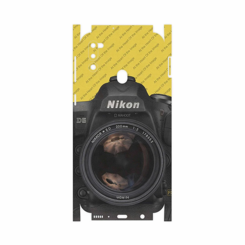 برچسب پوششی ماهوت مدل Nikon-Logo-FullSkin مناسب برای گوشی موبایل سامسونگ Galaxy M21 (2021) Edition
