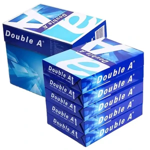 کاغذ a4 دابل آ مدل کارتن 5 بسته 500 عددی
