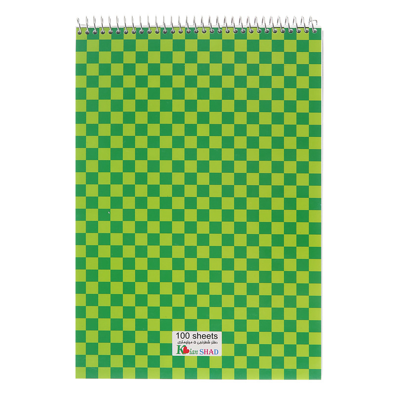 دفتر شطرنجي 100 برگ کد 4