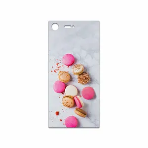 MAHOOT Macaron cookie Cover Sticker for Sony Xperia XZ Premium