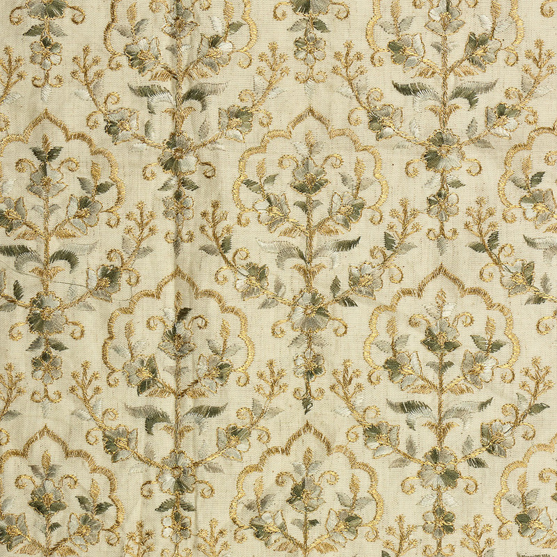 پارچه مانتو طرح خامه دوزی کد 02051438