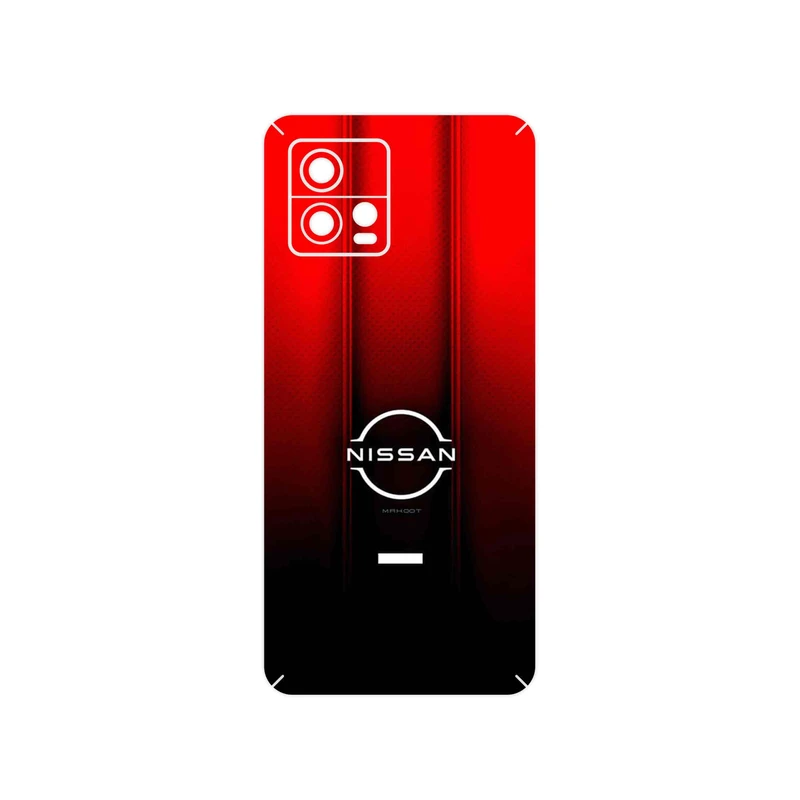 برچسب پوششی ماهوت مدل Nissan_Logo مناسب برای گوشی موبایل موتورولا Moto G72