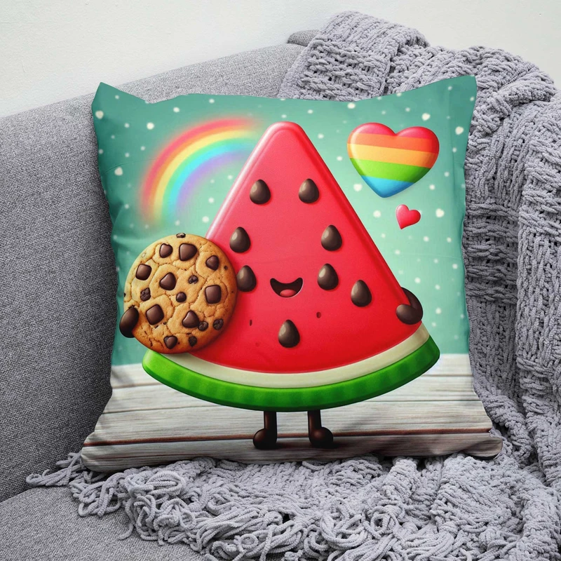 کوسن پاد آفرین مدل هندوانه طرح شب یلدا کد 111