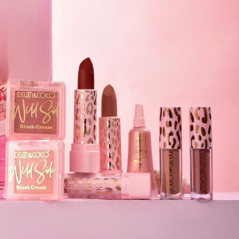 مجموعه آرایشی کوین کوکو مدل girly کد 01 بسته ۱۱ عددی