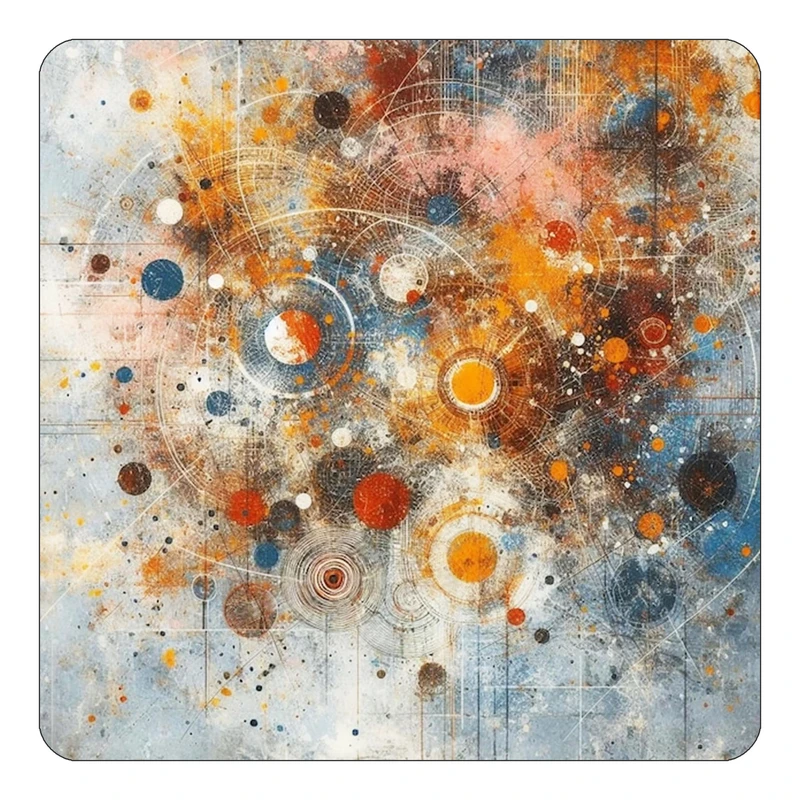 مگنت کاکتی طرح نقاشی رنگ روغن مدل mp69615