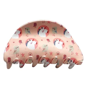 کلیپس مو دخترانه مدل یونیکورن و پرنده کد K34L-01