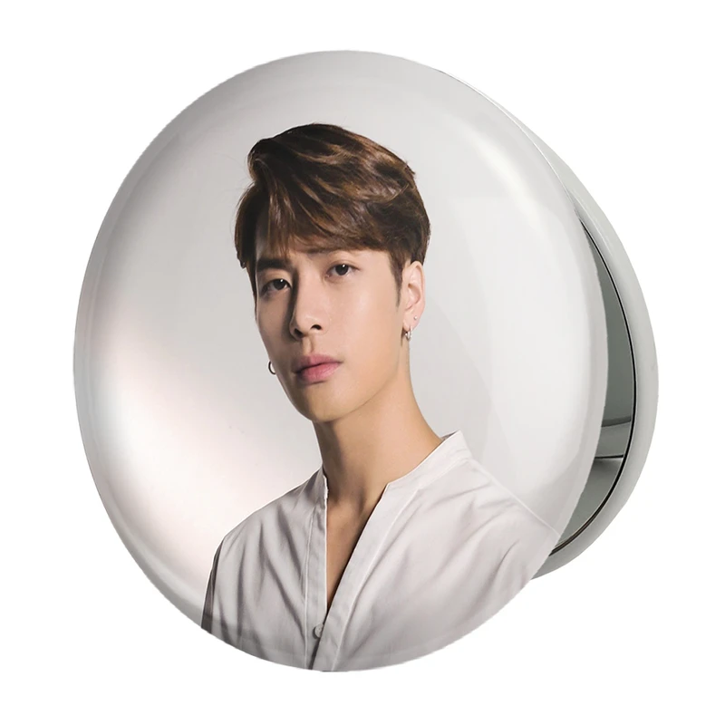 آینه جیبی خندالو طرح جکسون گروه گات سون GOT7 مدل تاشو کد 20945 