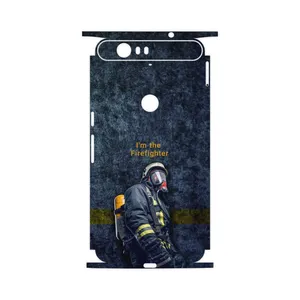 MAHOOT Firefighter-FullSkin Cover Sticker for Google Nexus 6P