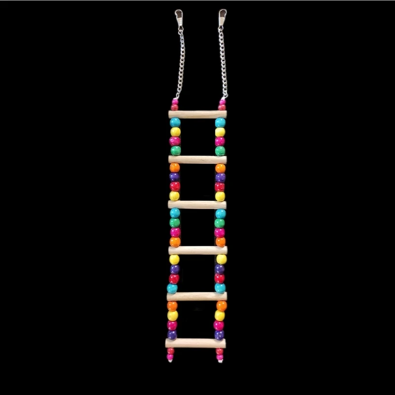 آویز قفس پرندگان مدل نردبان منعطف  پرنده کد 808