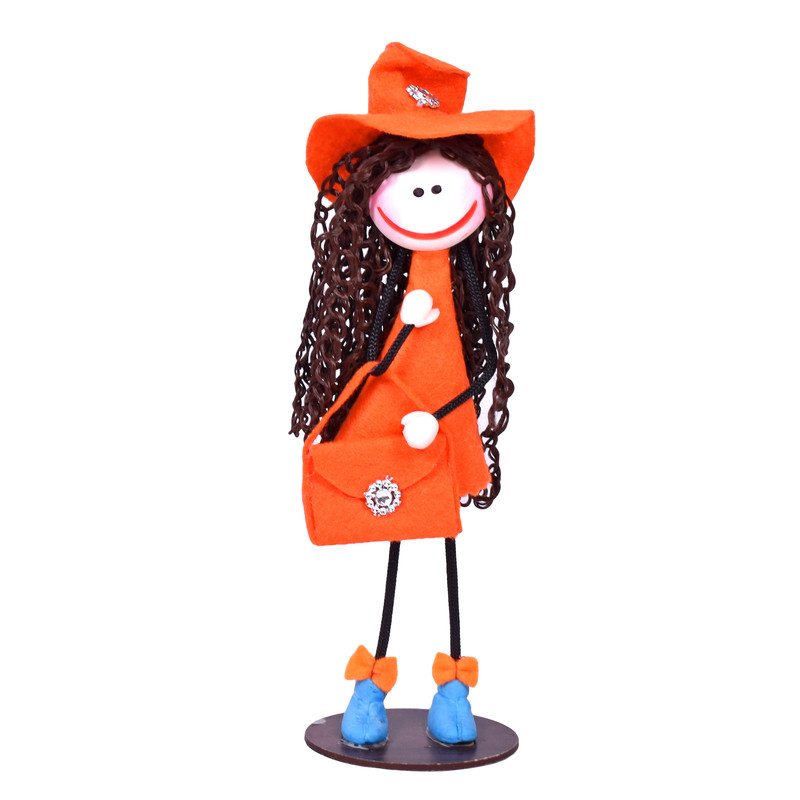 عروسک طرح هلن مدل HN10 کد 024 ارتفاع 22 سانتی متر