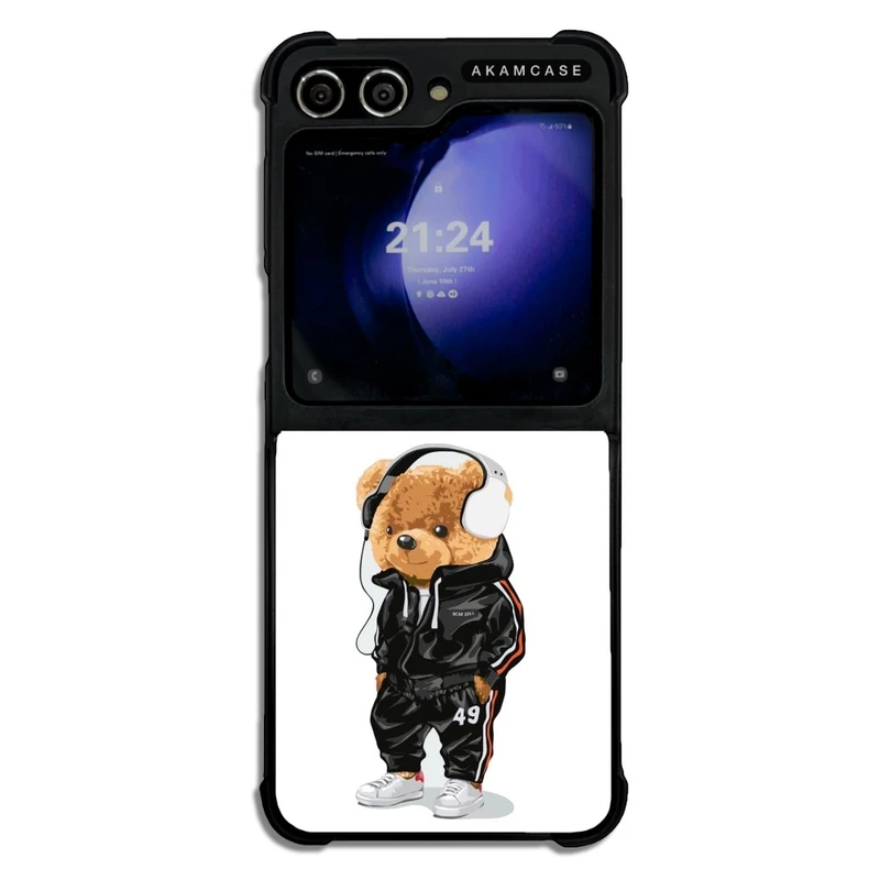 کاور آکام مدل AMC-WSGZFLIP5-BARON FILOU-18 مناسب برای گوشی موبایل سامسونگ Galaxy Z Flip 5