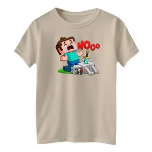 تی شرت آستین کوتاه بچگانه مدل ماینکرفت کد 07