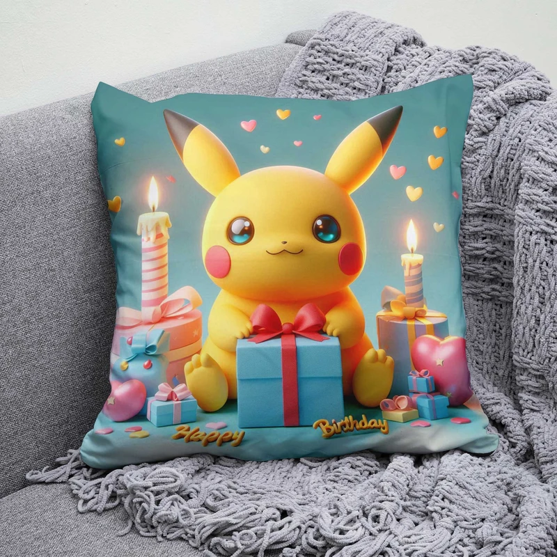 کوسن پاد آفرین مدل پیکاچو طرح هدیه تولد B631