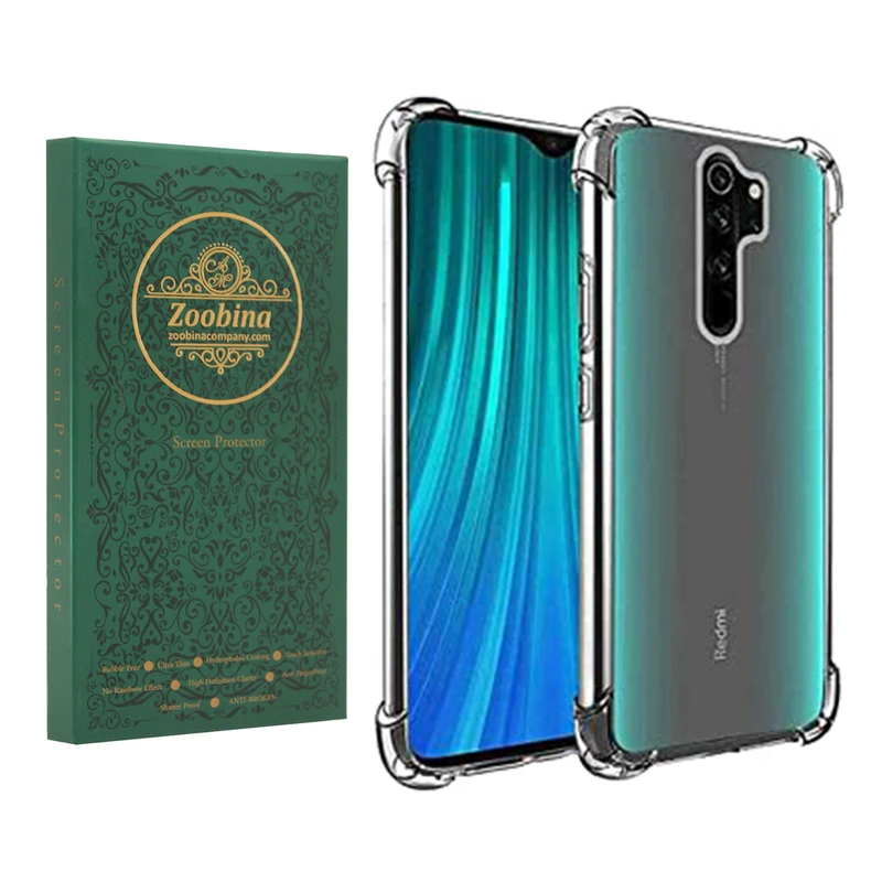 کاور زوبینا مدل Crystal مناسب برای گوشی موبایل شیائومی Redmi Note 8 Pro