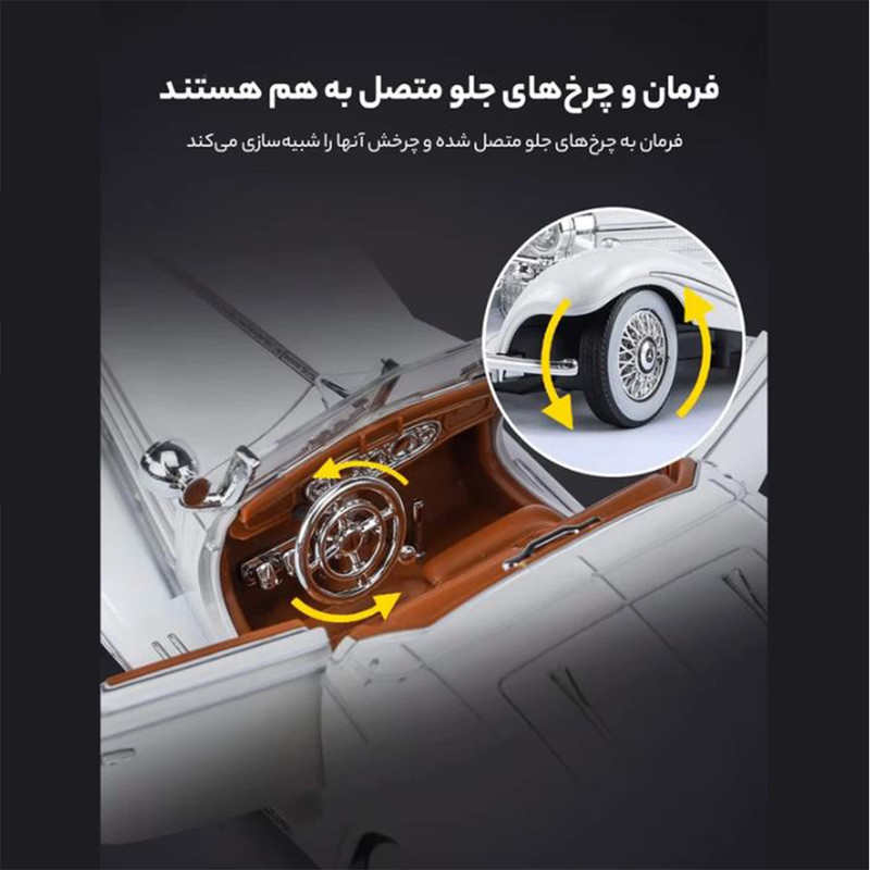 ماکت ماشین مدل بنز K500