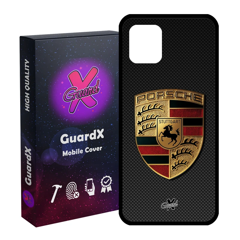 کاور گارد ایکس طرح Porsche مدل Glass10064 مناسب برای گوشی موبایل سامسونگ Galaxy Note 10 Lite