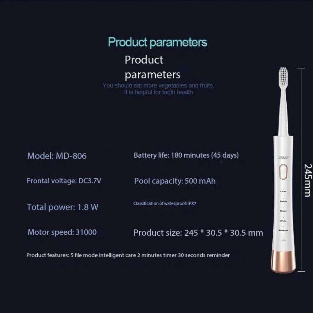 مسواک برقی ام دی اچ ال مدل 806 - - 11