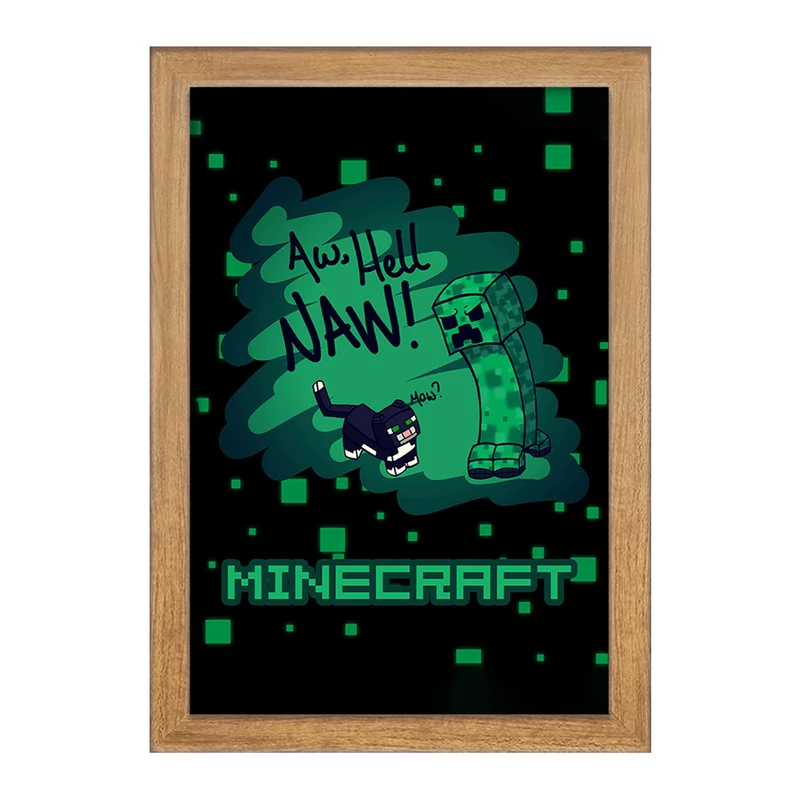تابلو خندالو مدل ماینکرافت (Minecraft) کد F1696