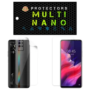 Multi Nano X-SFT Screen Protector For Tecno Pova 2 with back skin