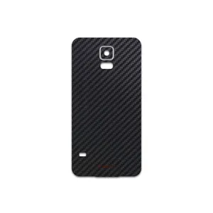 MAHOOT Black-Carbon-Fiber Cover Sticker for Samsung Galaxy S5