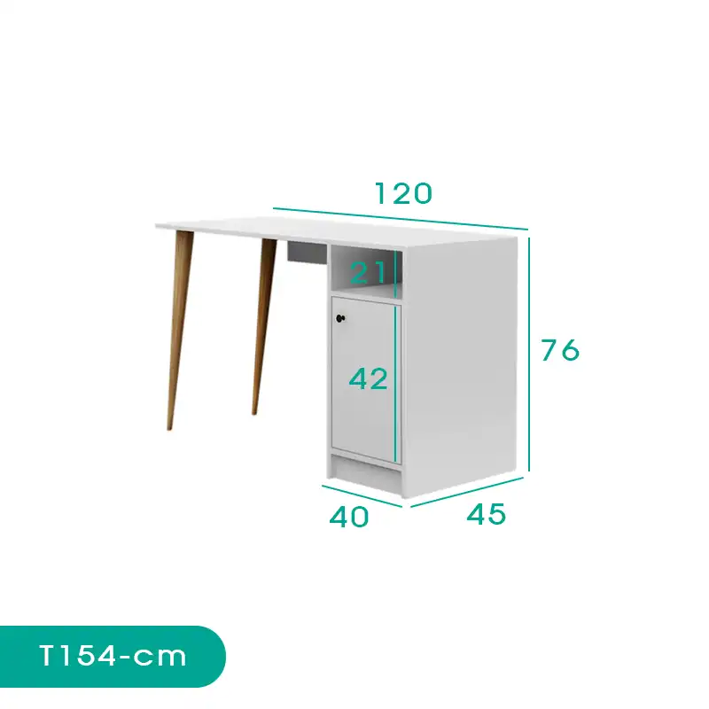میز تحریر اسمردیس مدل T154 - MDF
