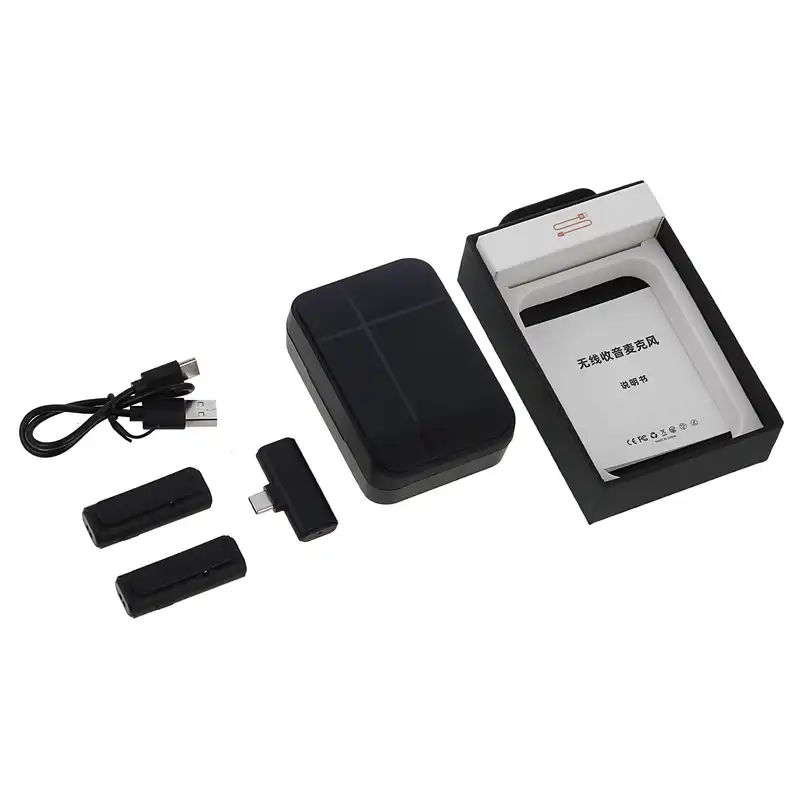 میکروفن یقه ای مدل K93 Dual Mic lightning, Type-c