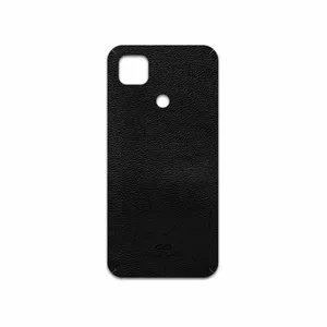 MAHOOT Black-Leather Cover Sticker for Xiaomi Poco C3