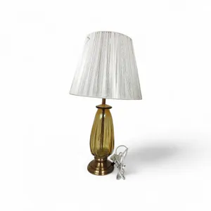 آباژور شیشه ای مدل مکرومه کد 02