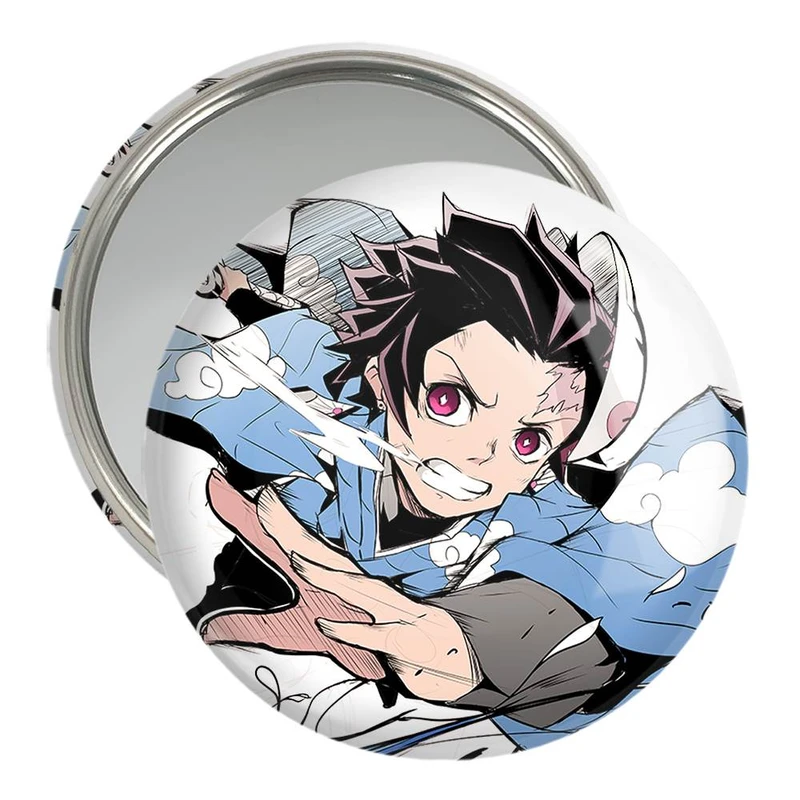 آینه جیبی خندالو مدل تانیجرو کامادو انیمه شیطان کش  کد 11470