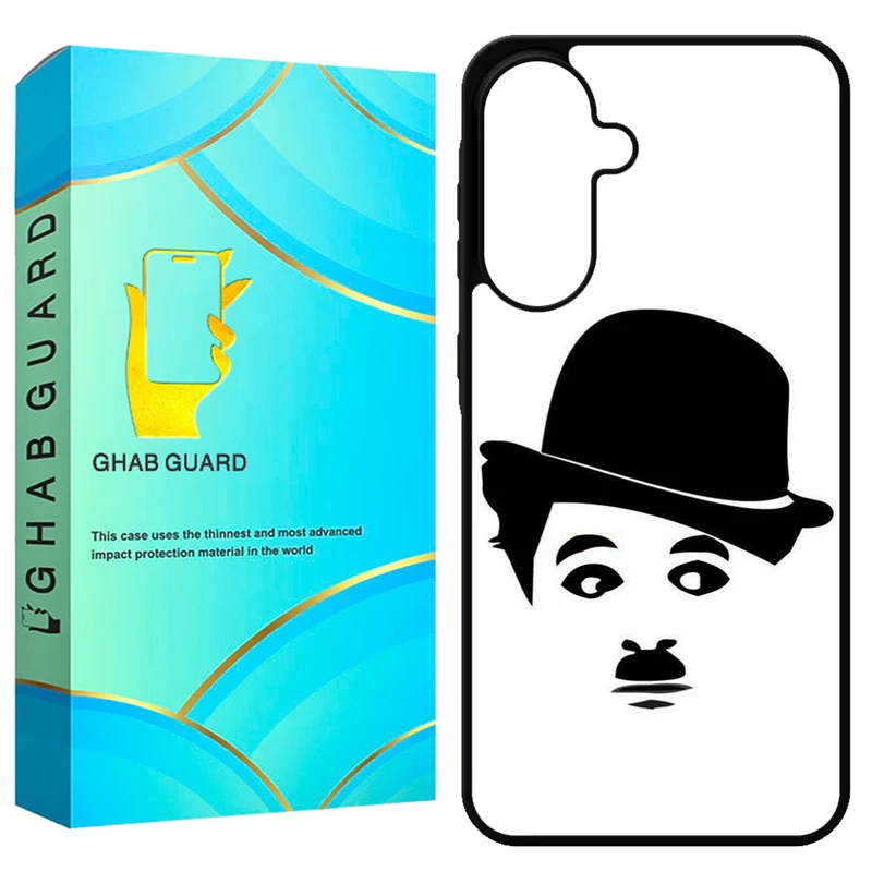 کاور قاب گارد طرح چارلی چاپلین مدل GA56 مناسب برای گوشی موبایل سامسونگ Galaxy A56