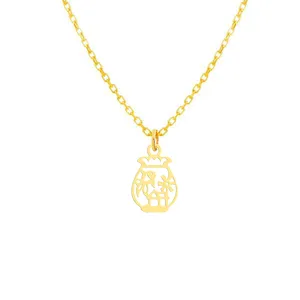 گردنبند نقره زنانه هایکا مدل تنگ ماهی کد n.ha2-9