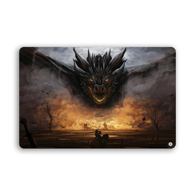ماوس پد گیمینگ شادیت مدل اژدها کد481 سایز 37*24 سانتی متر