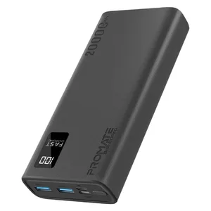 پاوربانک پرومیت مدل BOLT-20PRO.BLACK ظرفیت 20000 میلی آمپر ساعت