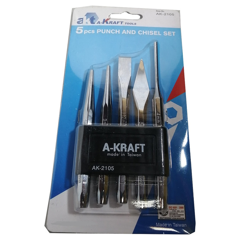 مجموعه 5 عددی قلم و سنبه آ-کرافت مدل AK-2105