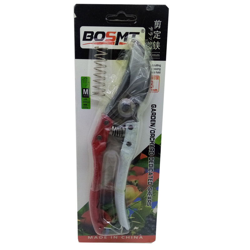 قیچی باغبانی بوس مت مدل DF-88 سایز 8 اینچ قیچی باغبانی بوس مت مدل DF-88 سایز 8 اینچ