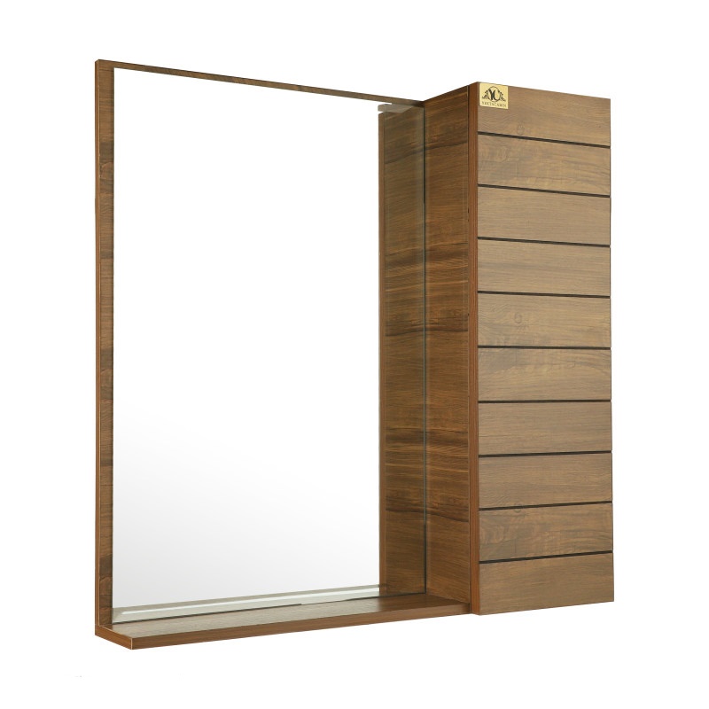 ست آینه و باکس یکتا کابین طرح چوب کد 014