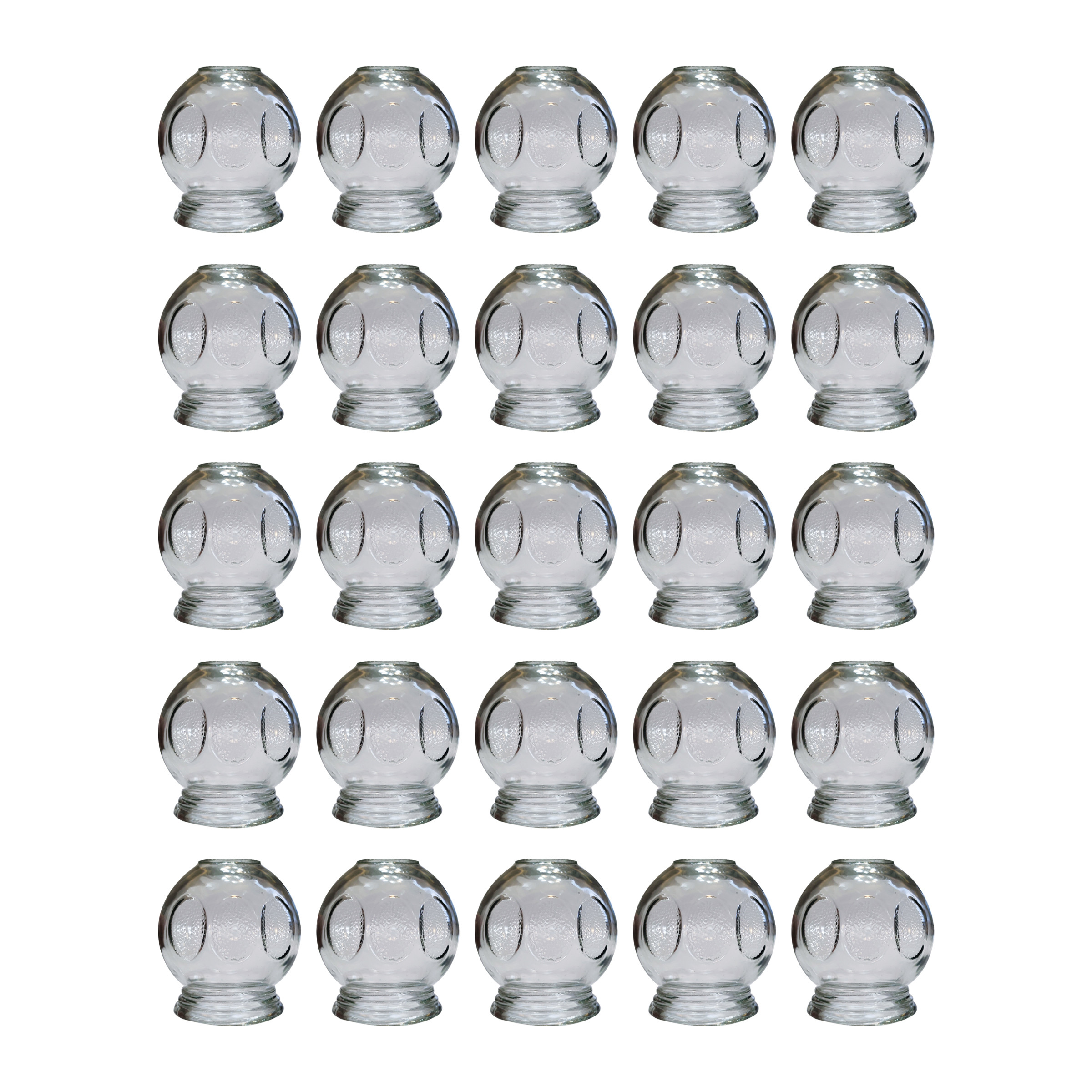 لیوان بادکش فالیزک مدل گرم لغزان کد 3 مجموعه 25 عددی