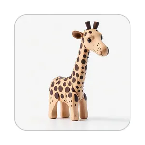 زیر لیوانی کاکتی طرح حیوانات کارتونی مدل mp28859